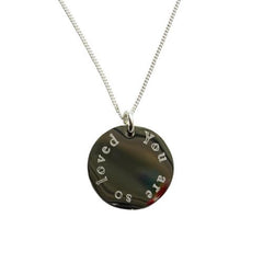 Engraved Necklace - Mum you’re the best x