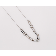 Silver Serenity Chain Necklace