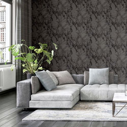 Carrara Marble Charcoal sw12