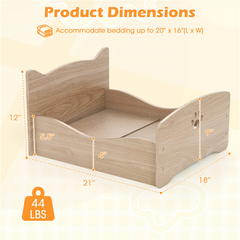 Elevated Pet Bed Frame 21’’ x 18’’ x 20’’
