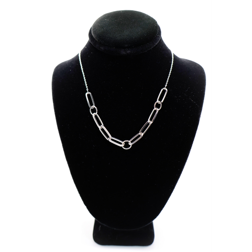 Silver Serenity Chain Necklace